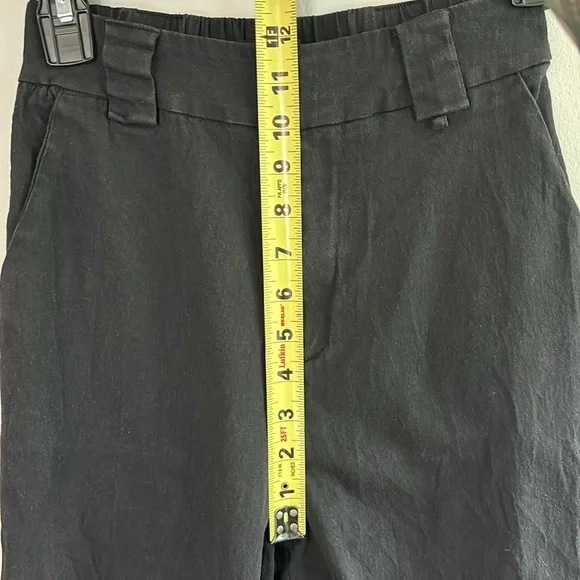 I.AM.GIA. black high rise zip fly joggers - Picture 4 of 9